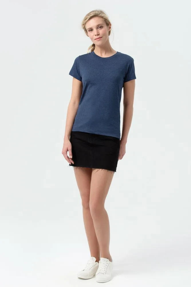 Футболка женская Regent Fit Women, синий меланж