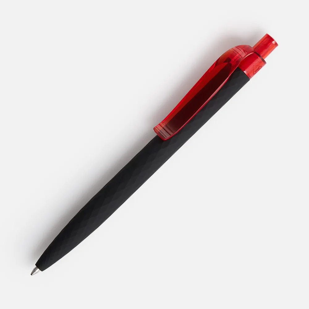 Ручка шариковая Prodir QS01 PRT-T Soft Touch, черная с