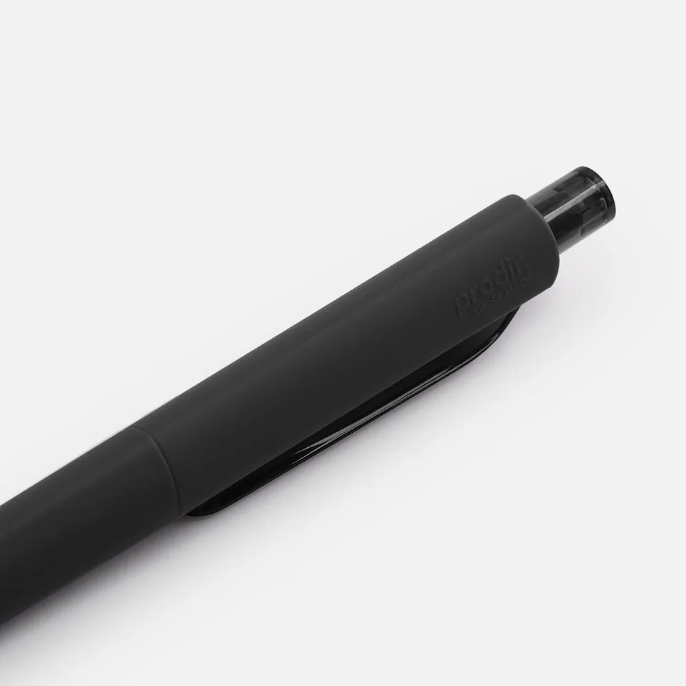 Ручка шариковая Prodir DS8 PRR-T Soft Touch, черная