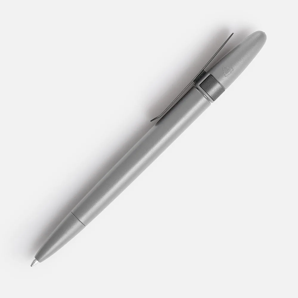 Ручка шариковая Prodir DS5 TSM Metal Clip, серая