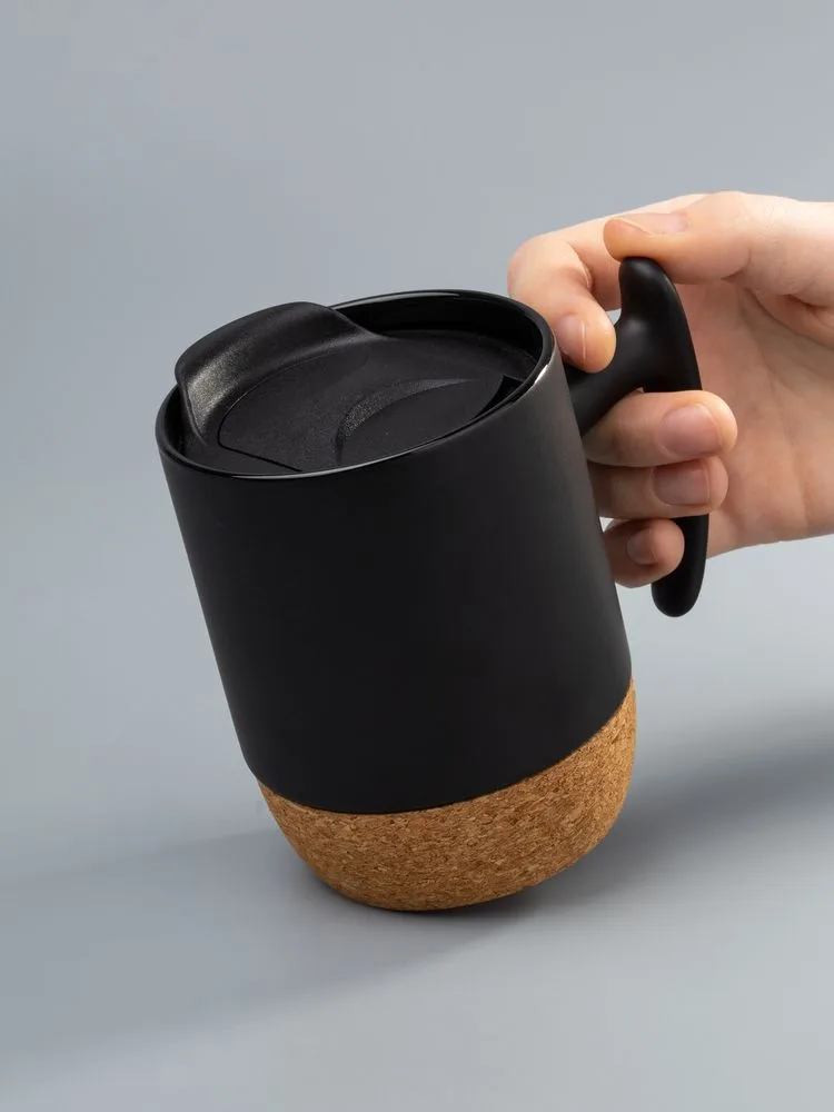 Кружка Corky Grip, черная