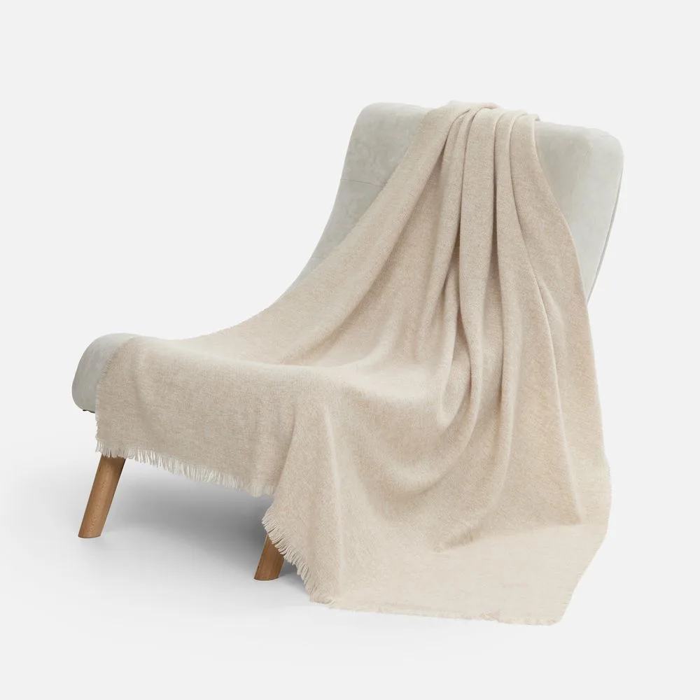 Плед Virden, светло-бежевый