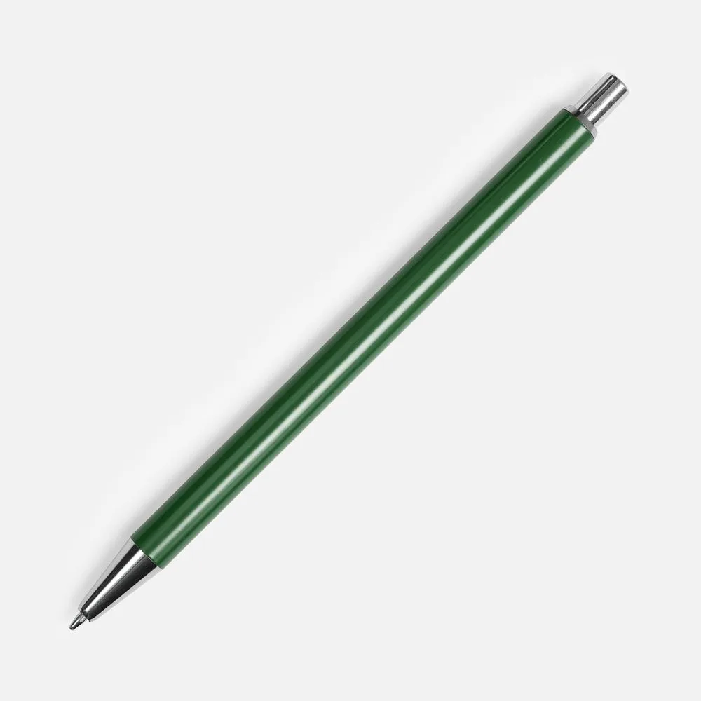 Ручка шариковая Slim Beam, зеленая