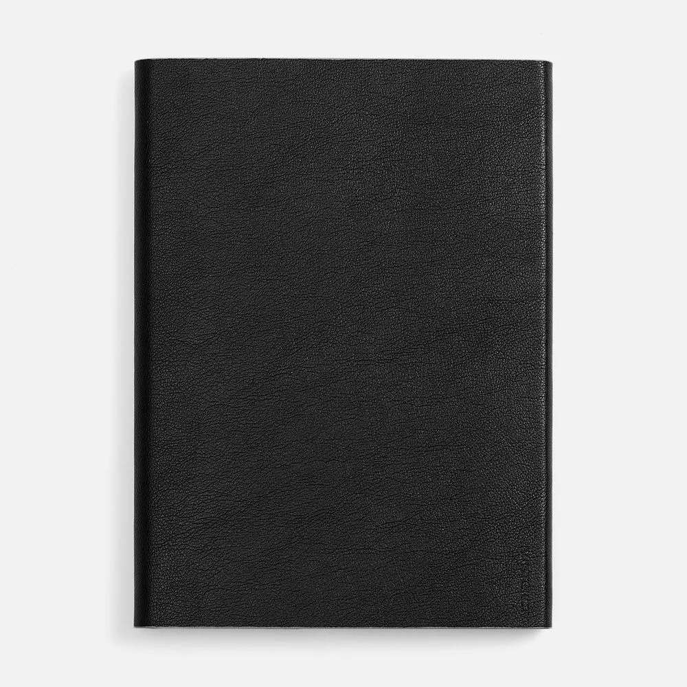 Ежедневник Petrus Flap, недатированный, черный