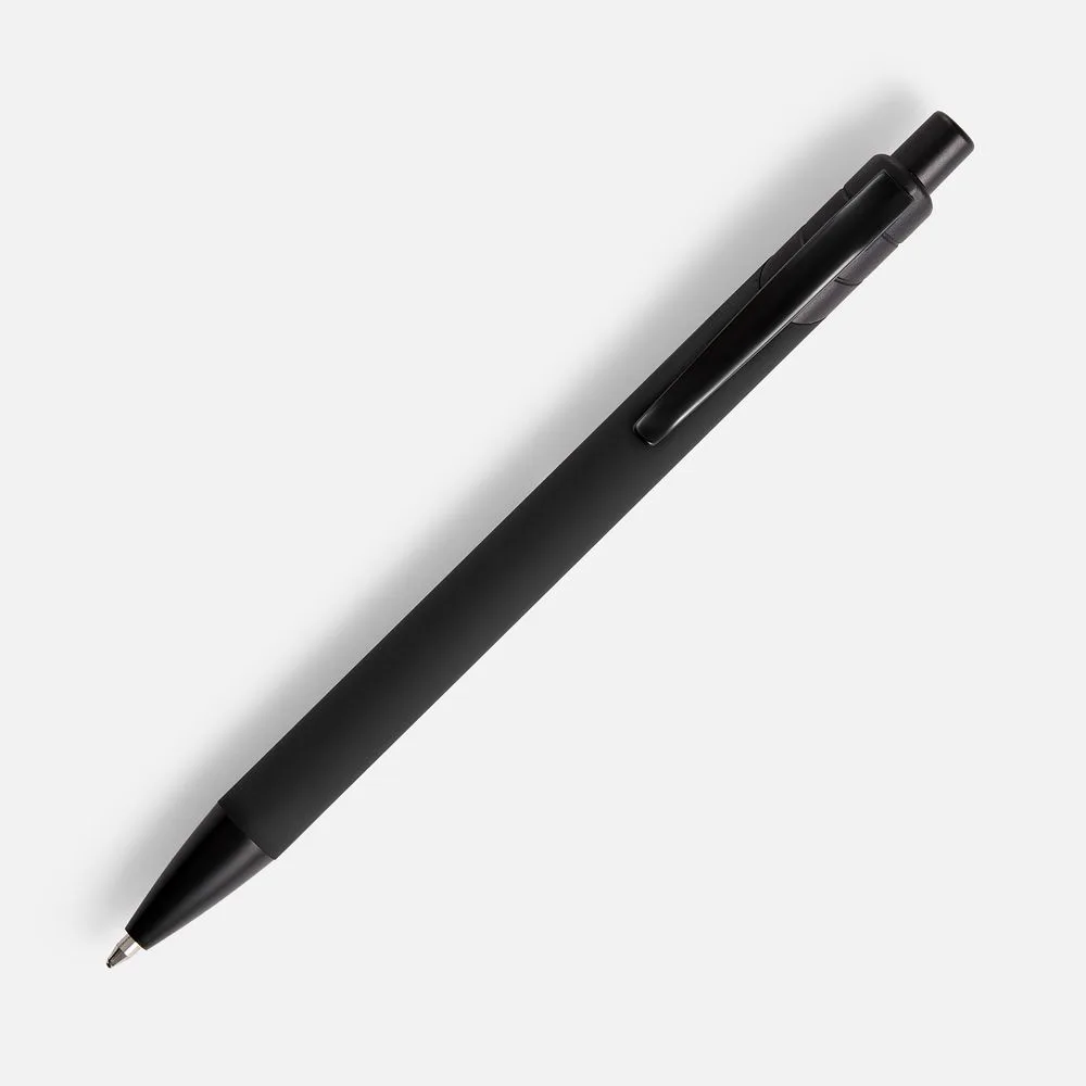 Ручка шариковая Undertone Black Soft Touch, черная