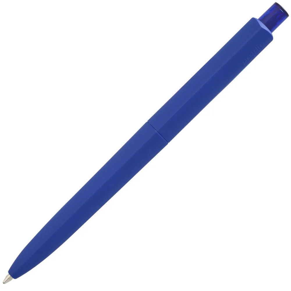 Ручка шариковая Prodir DS8 PRR-T Soft Touch, синяя