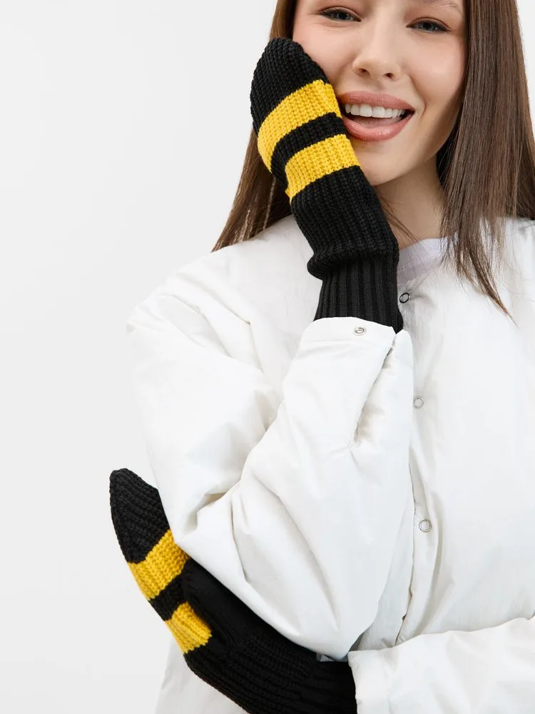Варежки Winwear, черные, размер L/XL