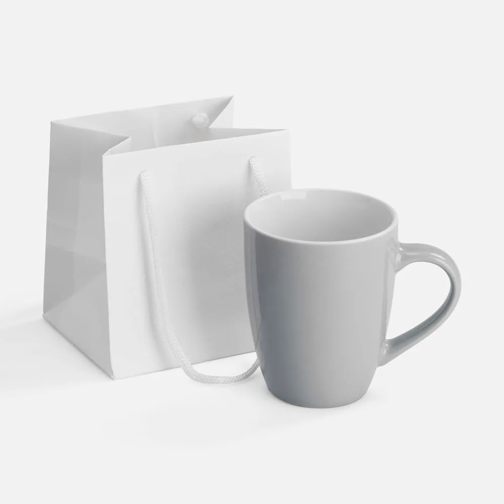 Пакет бумажный под кружку Cupfull, белый