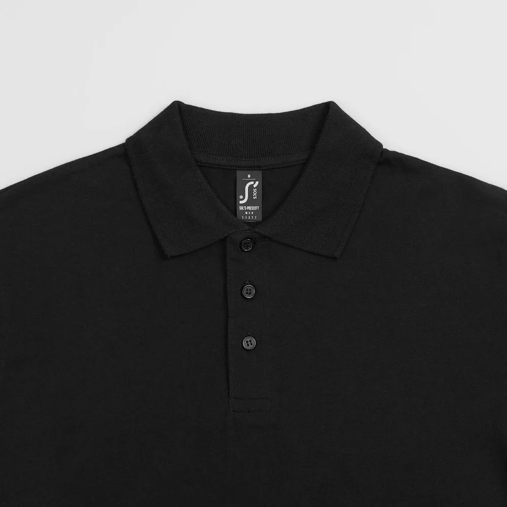 Рубашка поло мужская Prescott Men 170, черная