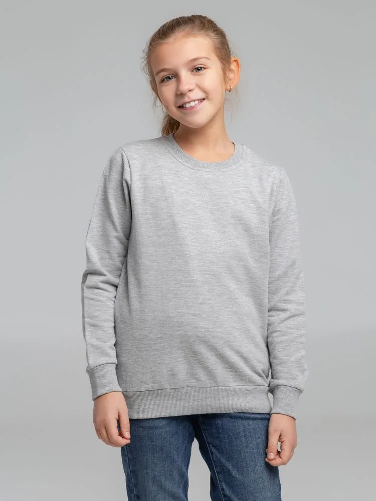 Свитшот детский Toima Kids 2.0, серый меланж