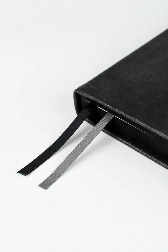 Ежедневник Leadmark, недатированный, черный
