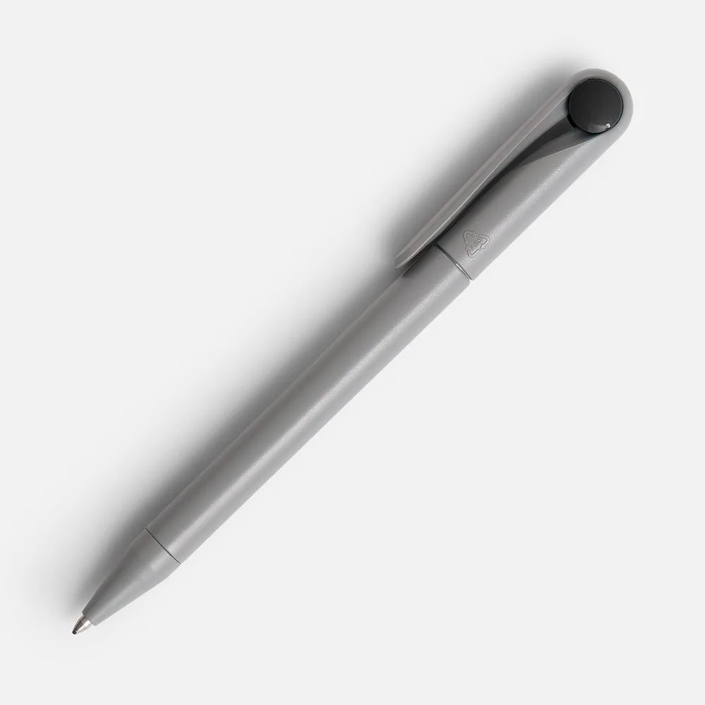Ручка шариковая Prodir DS1 TMM Dot, серая с черным