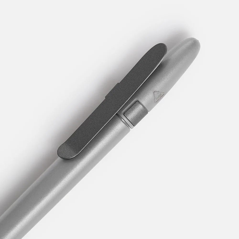 Ручка шариковая Prodir DS5 TSM Metal Clip, серая