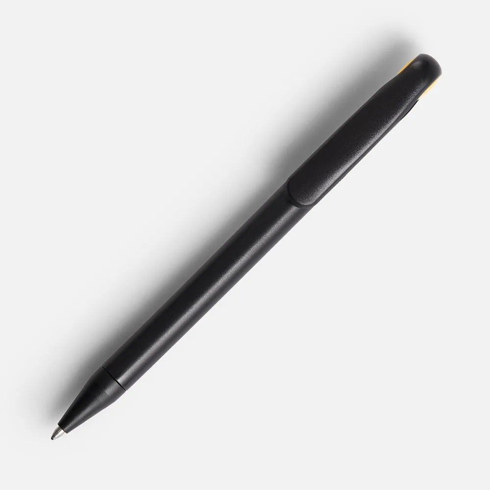 Ручка шариковая Prodir DS1 TMM Dot, черная с желтым
