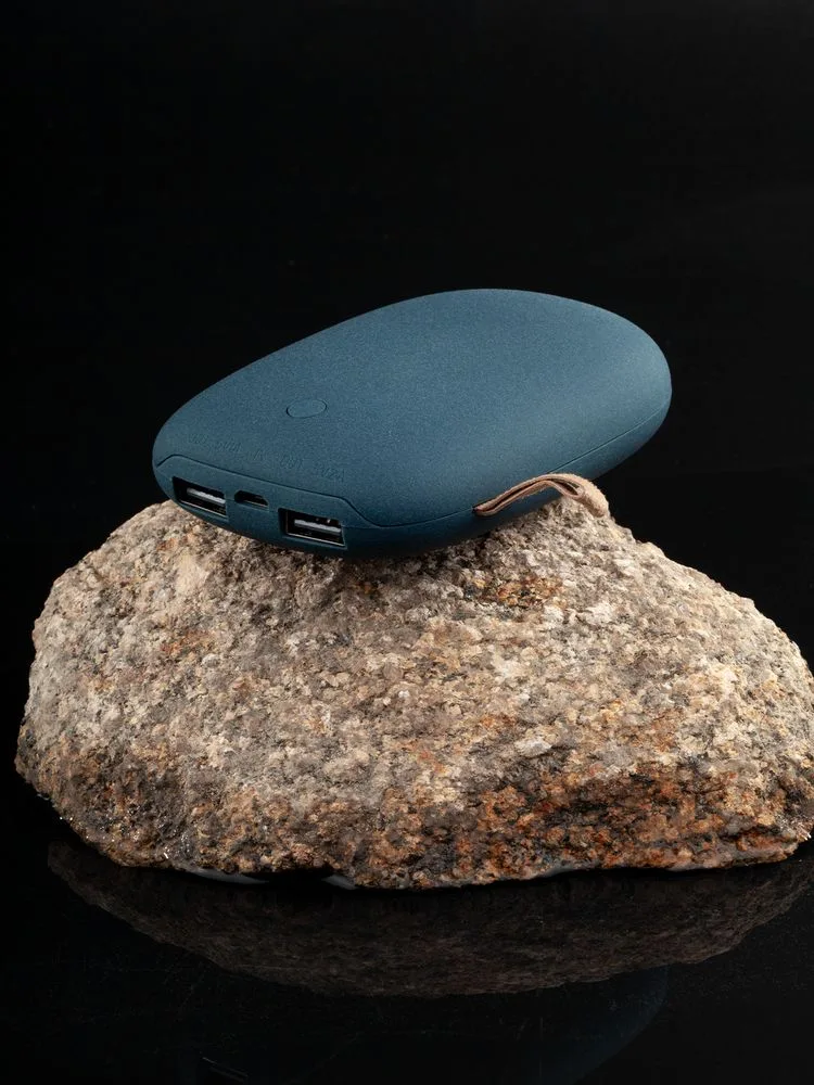 Внешний аккумулятор Pebble 7800 мАч, серо-синий