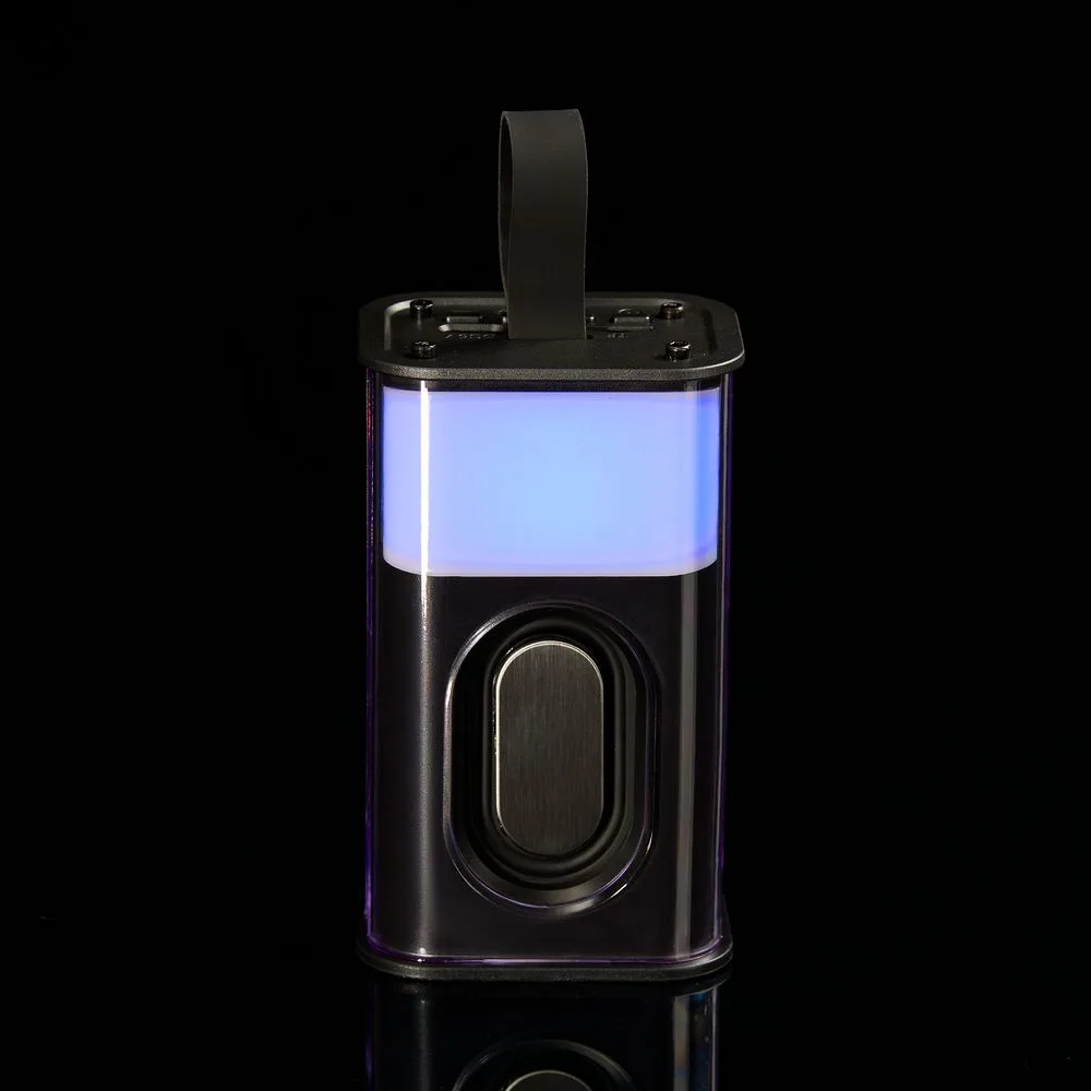 Bluetooth-колонка с подсветкой Groove, серая