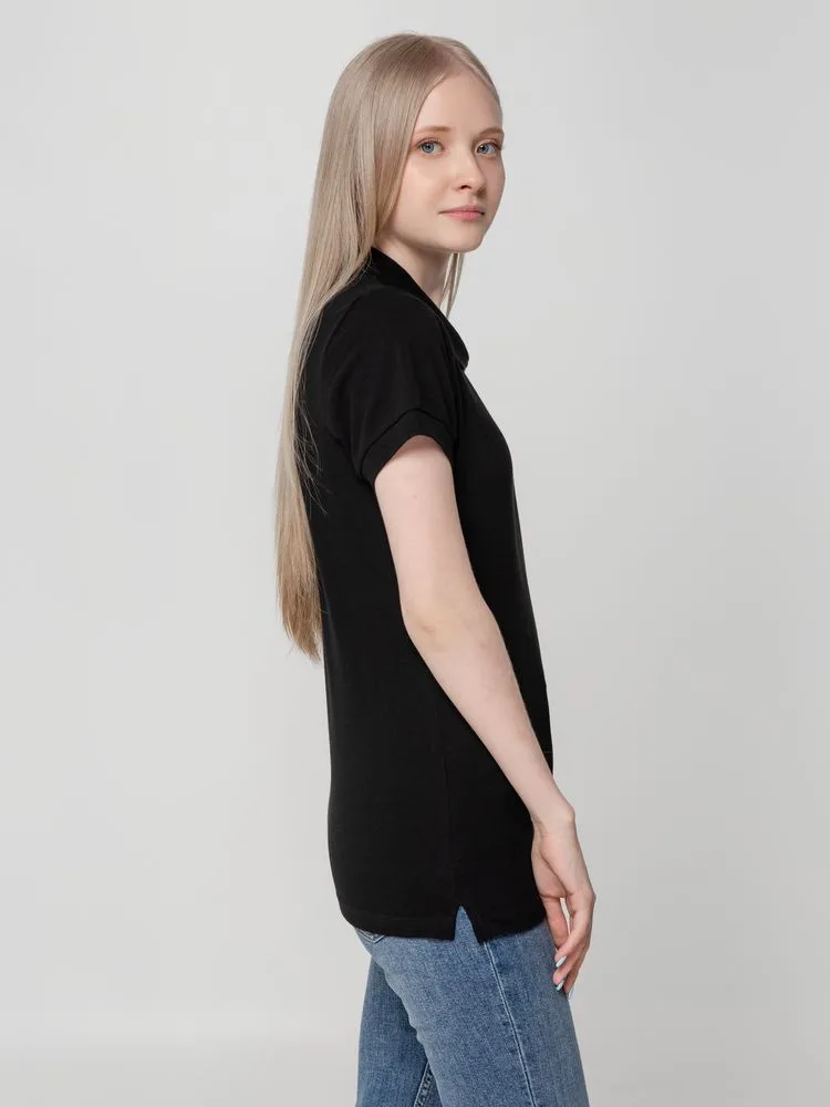 Рубашка поло женская Virma Lady, черная