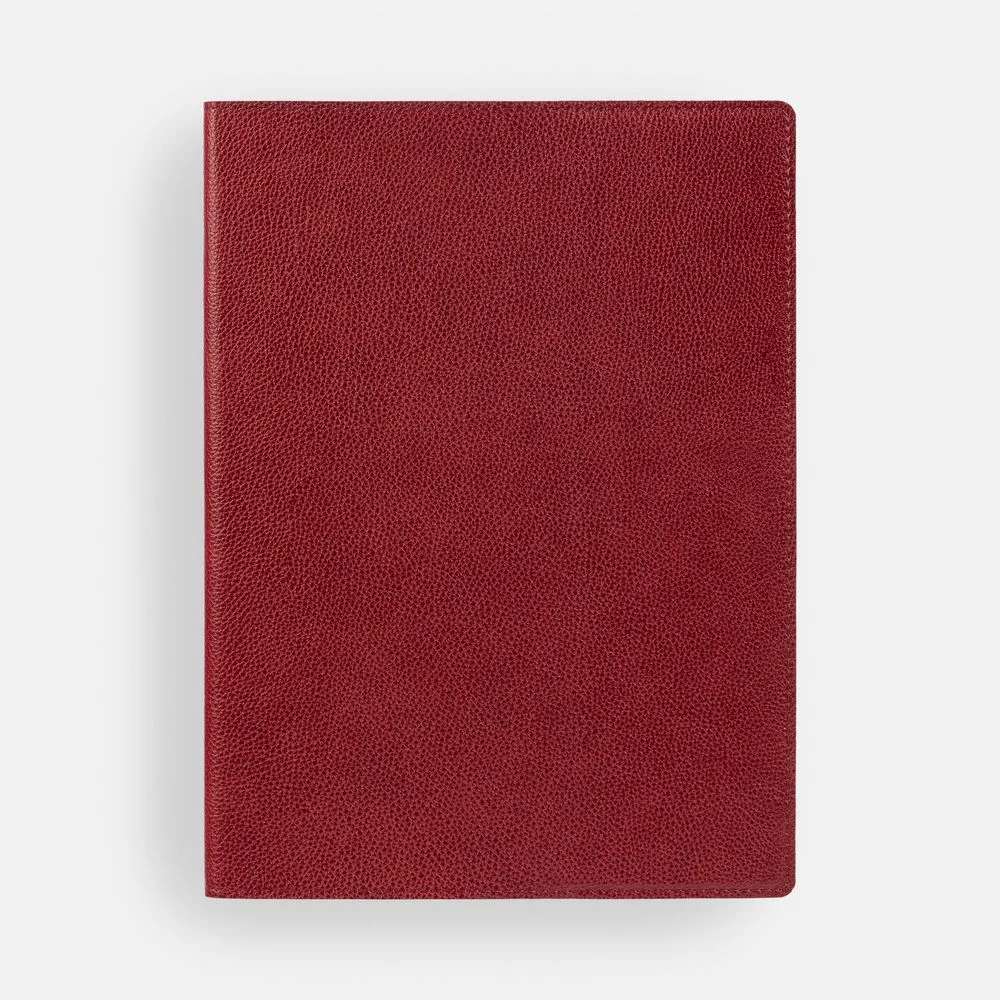 Ежедневник в суперобложке Brave Book, недатированный, красный