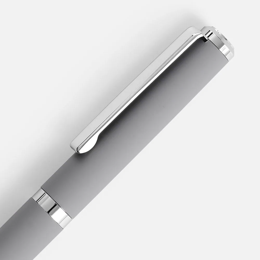 Ручка шариковая Inkish Chrome, серая