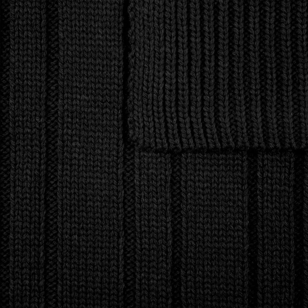 Шарф Knit Beat, черный