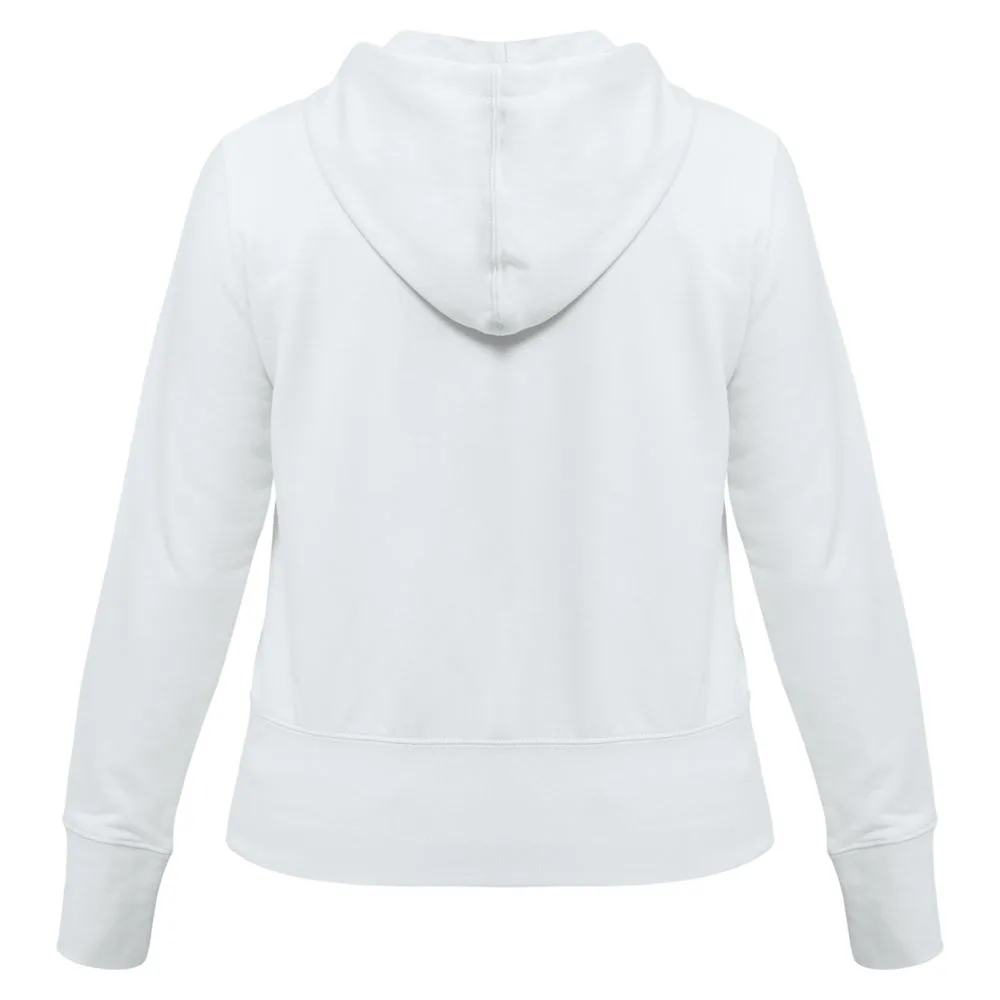 Толстовка женская Hooded Full Zip белая
