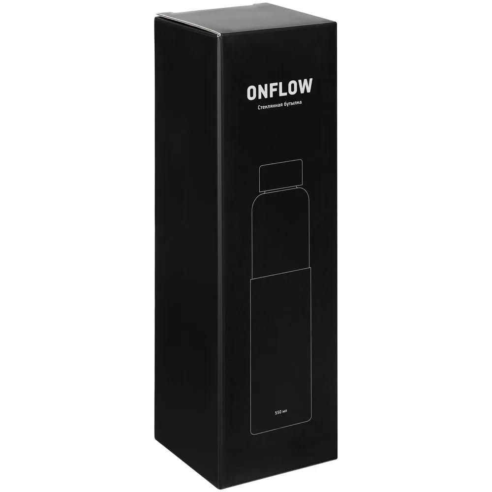 Бутылка для воды Onflow, черная
