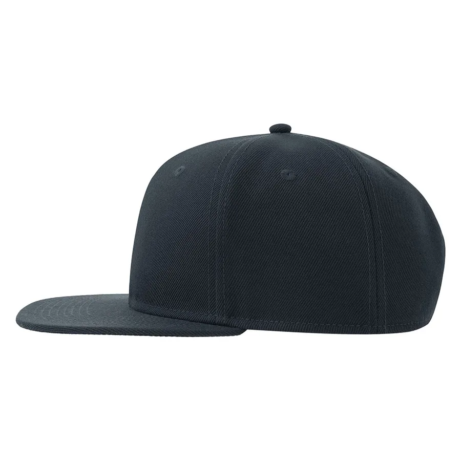 Бейсболка SNAP BACK-S, 6 клиньев, пластиковая застежка, темно-синий