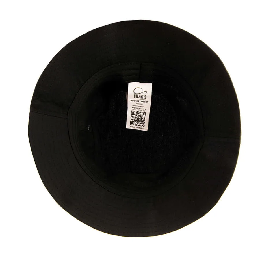 Панама BUCKET COTTON 180, черный