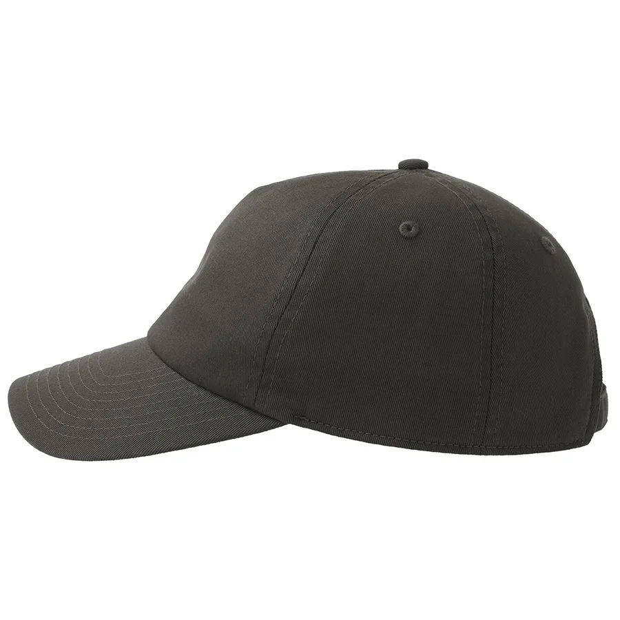 Бейсболка DAD HAT-S, 5 клиньев, металлическая застежка, темно-серый