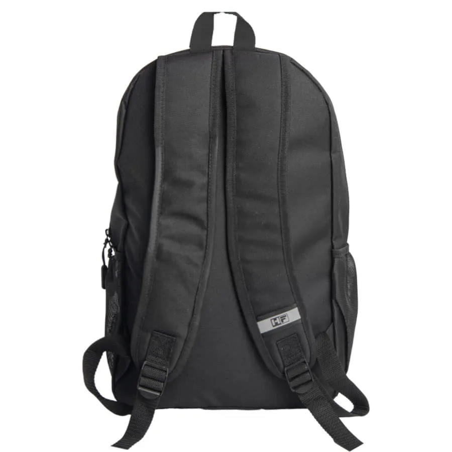 Рюкзак PLUS, чёрный/красный, 44 x 26 x 12 см, 100% полиэстер 600D, красный, черный