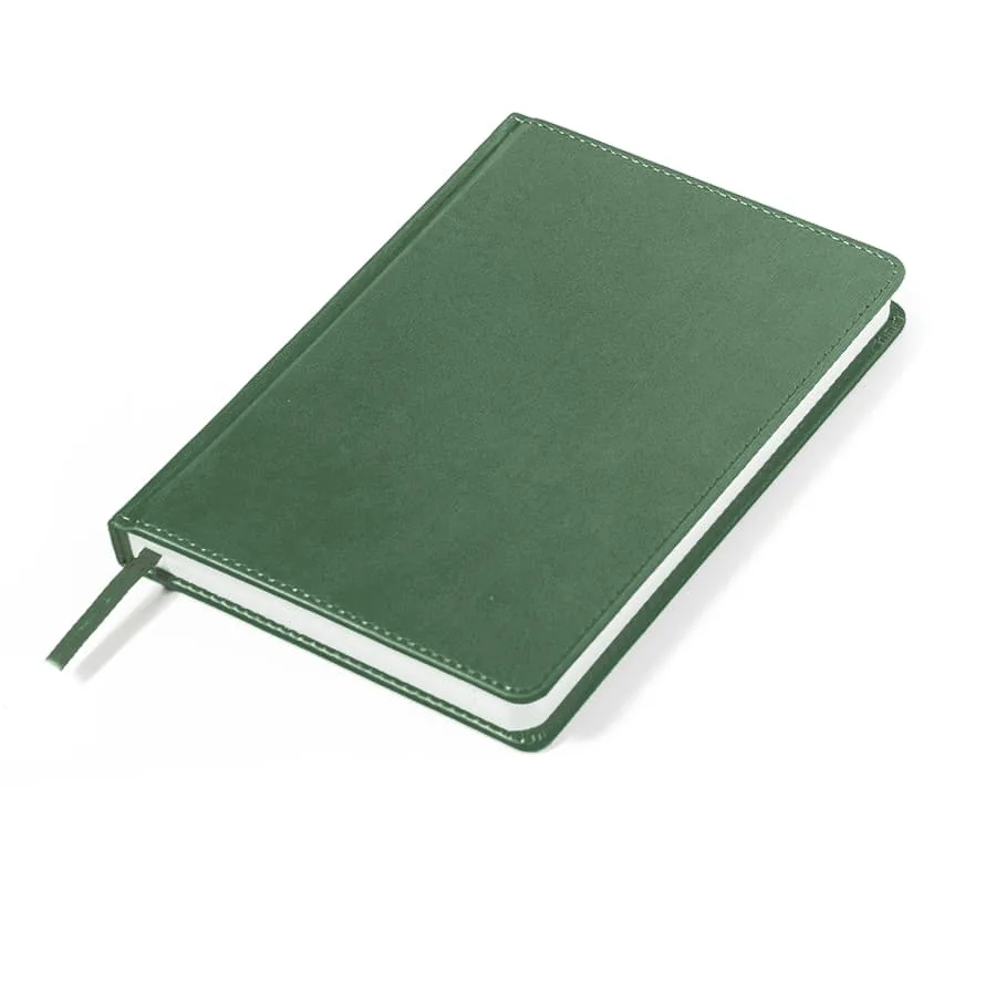 Ежедневник недатированный Campbell, формат А5,  в линейку, зеленый