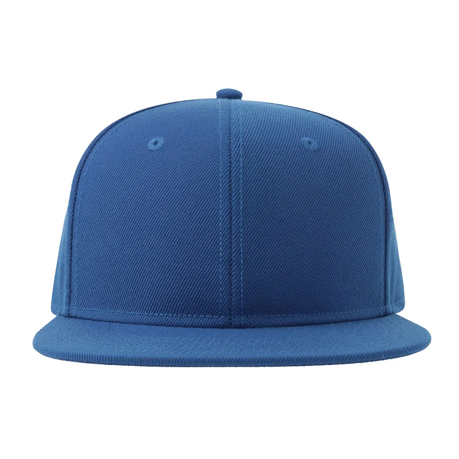 Бейсболка SNAP BACK-S, 6 клиньев, пластиковая застежка, синий