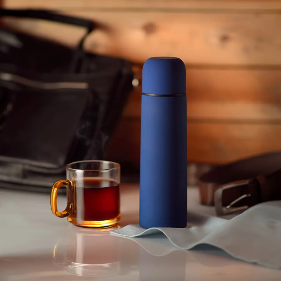 Термос вакуумный "Flask", 500 мл., ярко-красный