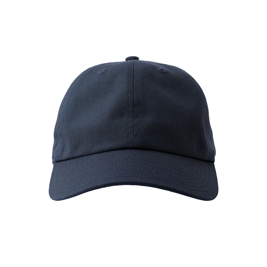Бейсболка DAD HAT-S, 6 клиньев, металлическая застежка, темно-синий
