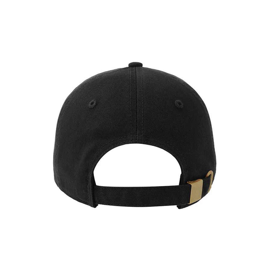 Бейсболка DAD HAT-S, 5 клиньев, металлическая застежка, черный