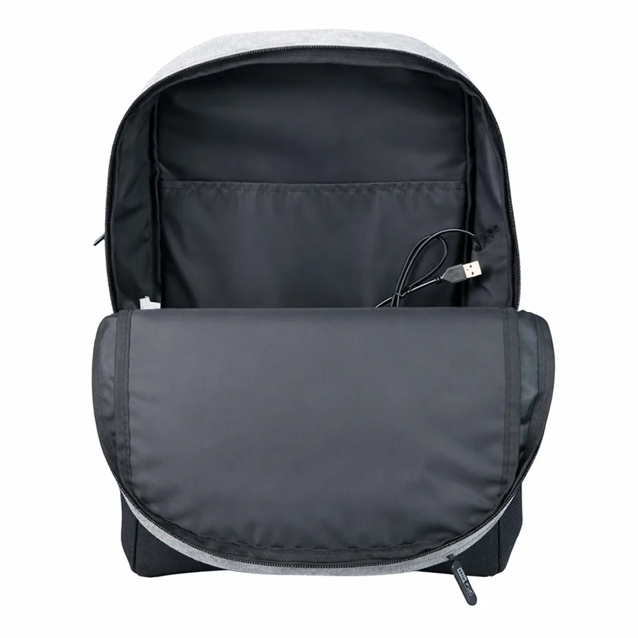 Рюкзак водостойкий "PULL", красный/чёрный, 45 x 28 x 11 см, 100% полиэстер 300D+600D, темно-синий, черный