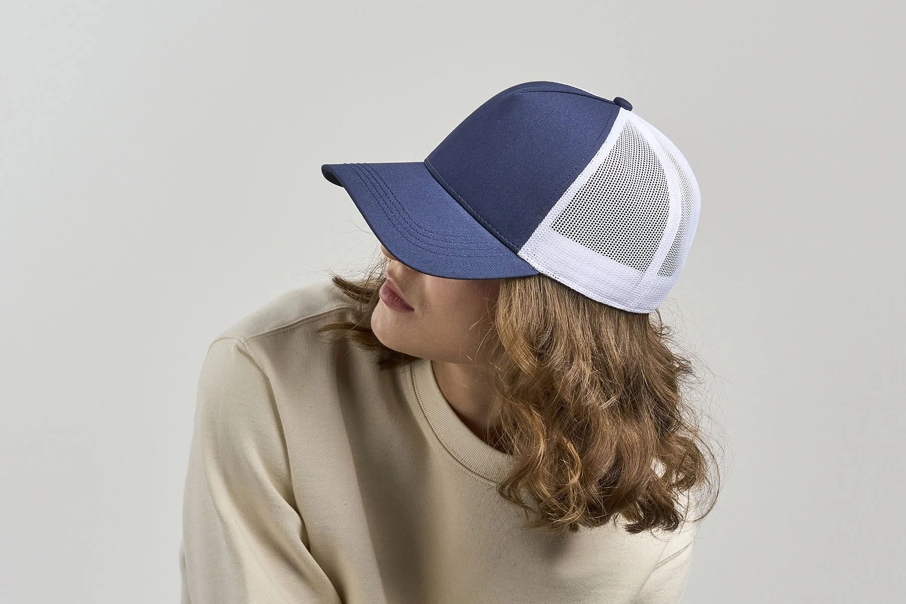 Бейсболка RAPPER COTTON-S, 5 клиньев, пластиковая застёжка, горчичный
