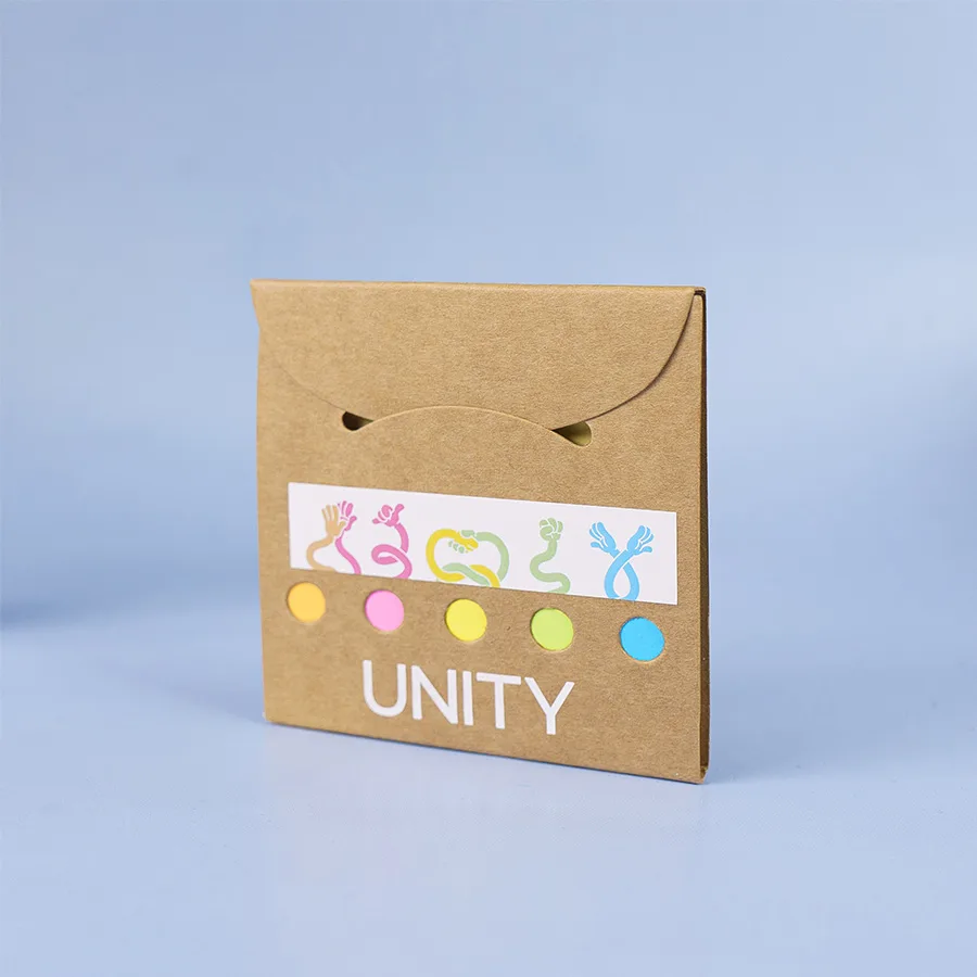Набор стикеров с клеевым краем UNITY, бежевый