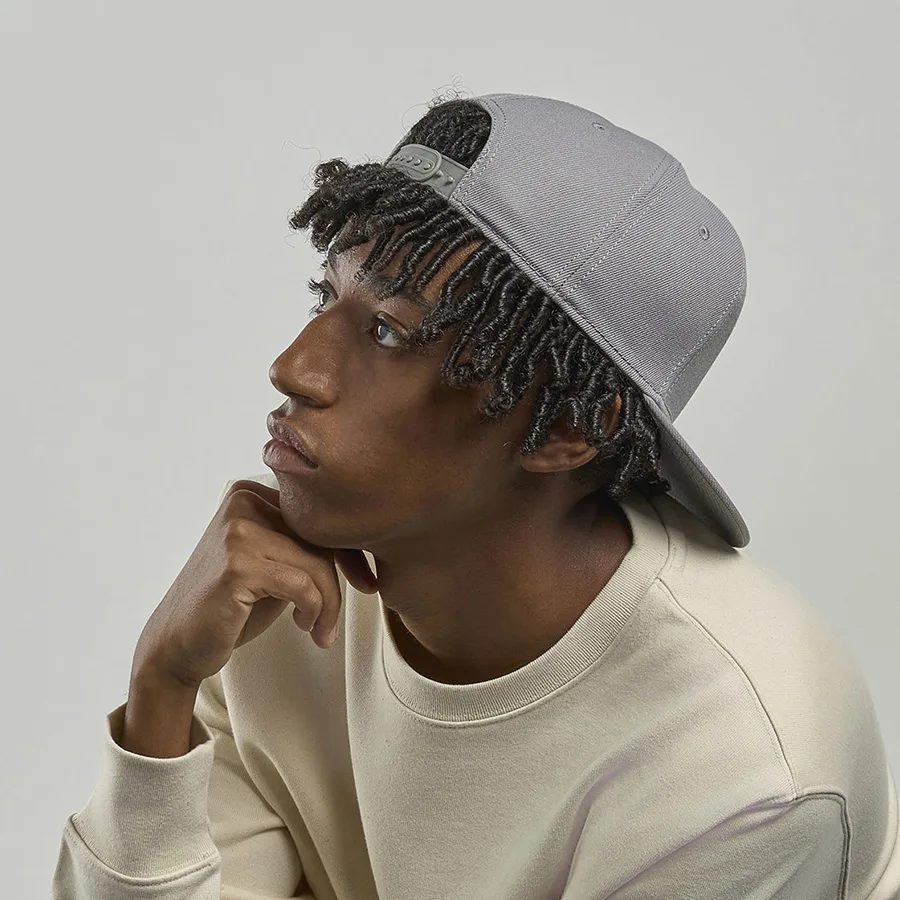 Бейсболка SNAP BACK-S, 6 клиньев, пластиковая застежка, темно-синий
