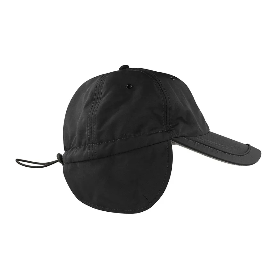 Бейсболка SNOW FLAP STOPPER-S, чёрный