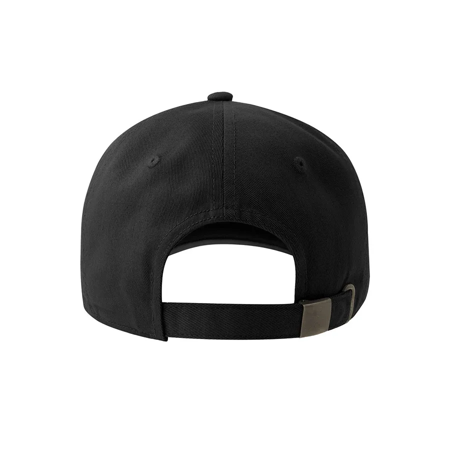Бейсболка DAD HAT-S, 6 клиньев, металлическая застежка, черный
