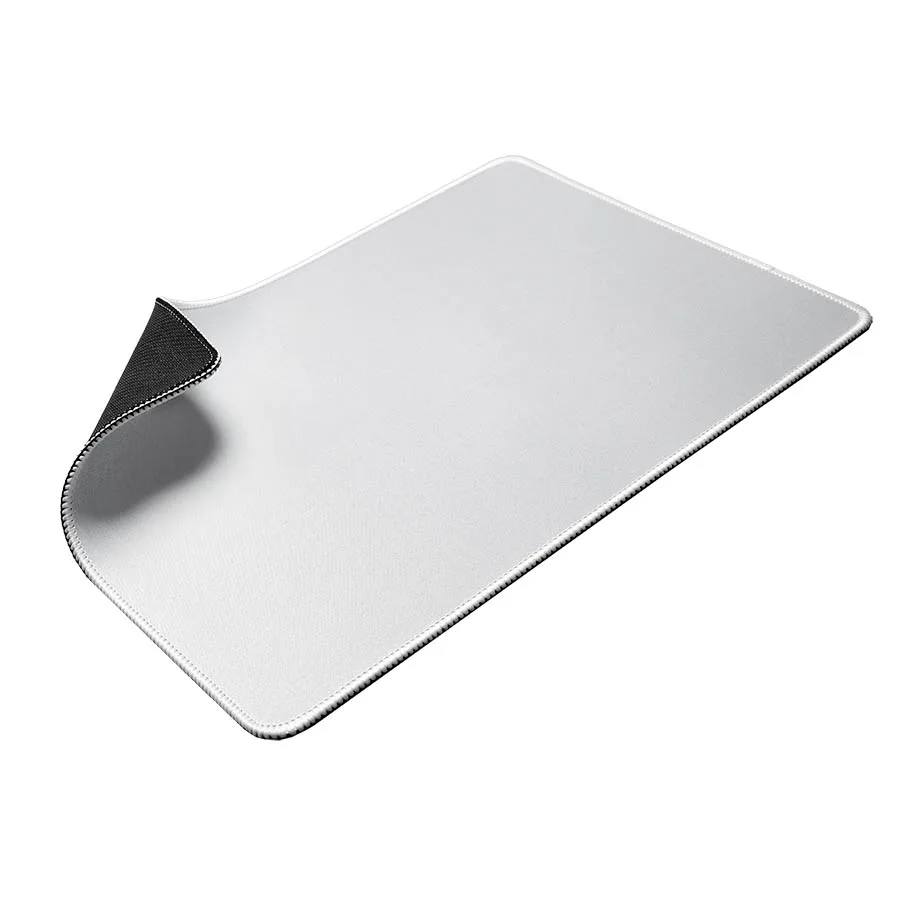 Коврик для мыши GLIDE M, 35*25*0,3см, прошитый край, белый