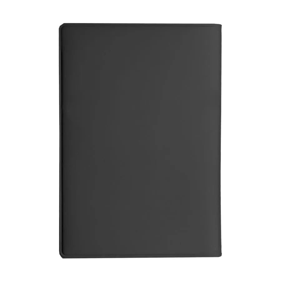 Обложка для паспорта Simply, 13.5 х 19.5 см, голубая, PU, черный