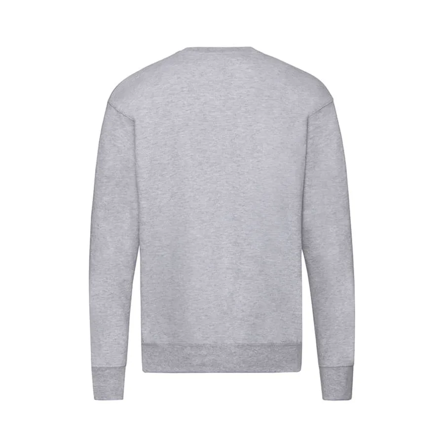 Свитшот без начеса LIGHTWEIGHT SET-IN SWEAT 240, серый меланж