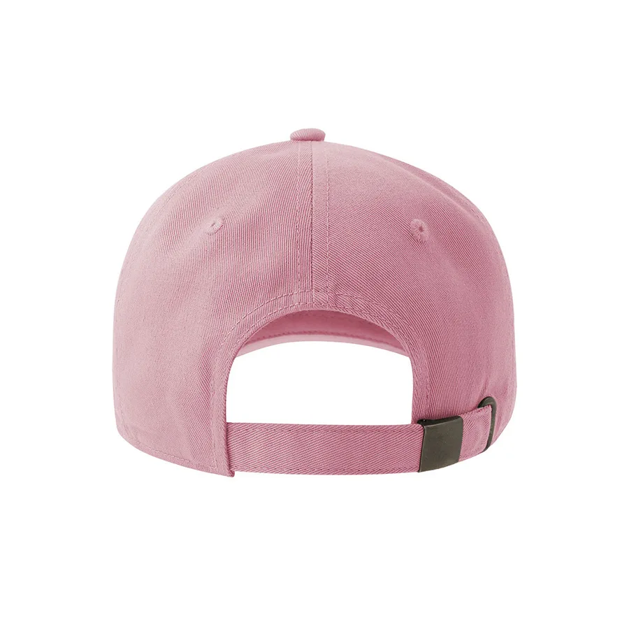 Бейсболка DAD HAT-S, 6 клиньев, металлическая застежка, розовый