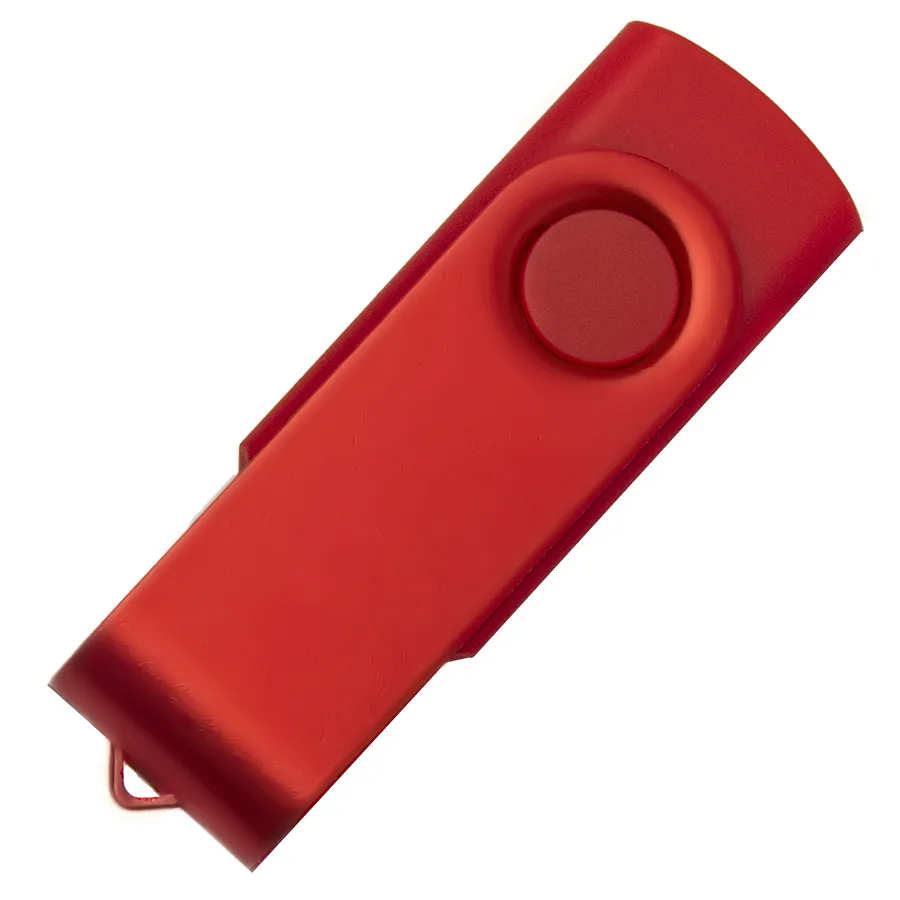 USB flash-карта DOT (8Гб), белый, 5,8х2х1,1см,пластик металл