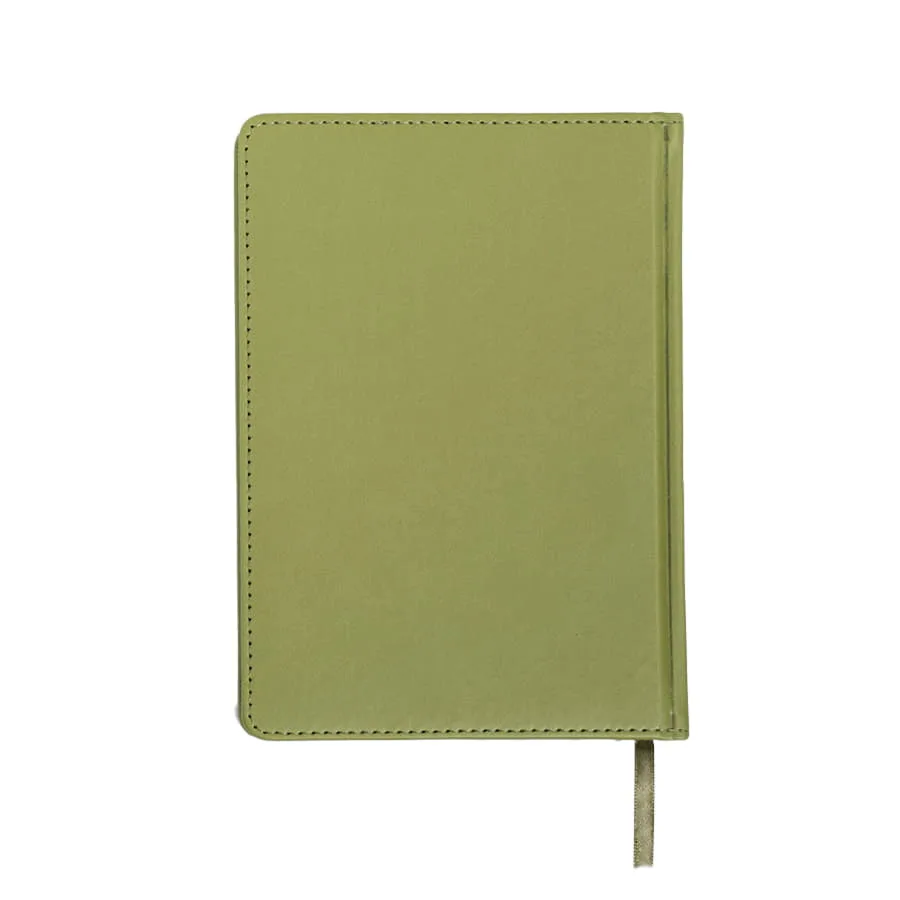 Ежедневник недатированный Campbell, формат А5,  в линейку, оливковый