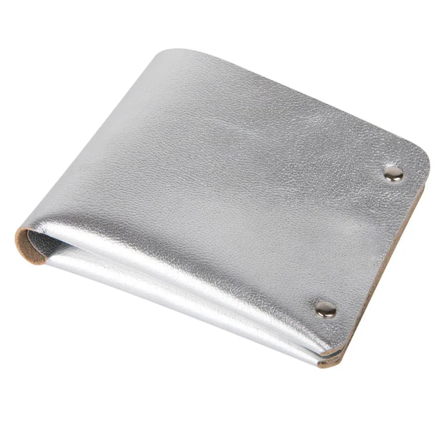 Портмоне кожаное  LOFT SILVER, серебристый