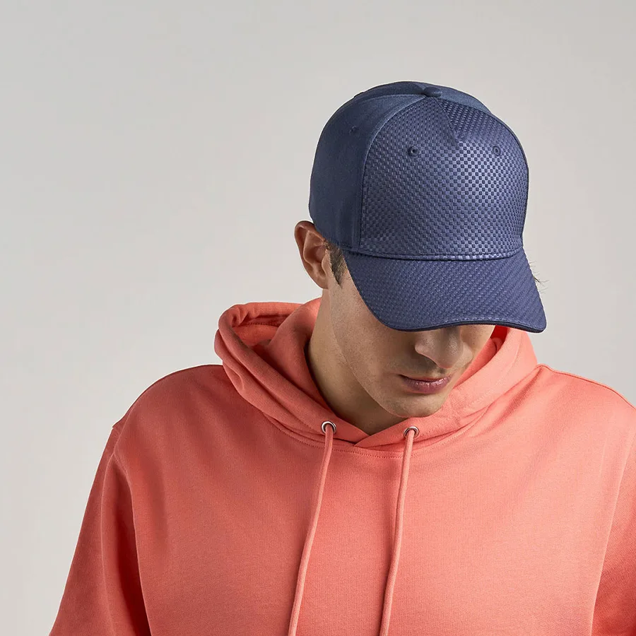 Бейсболка GEAR-S, 5 клиньев, застёжка на липучке, черный