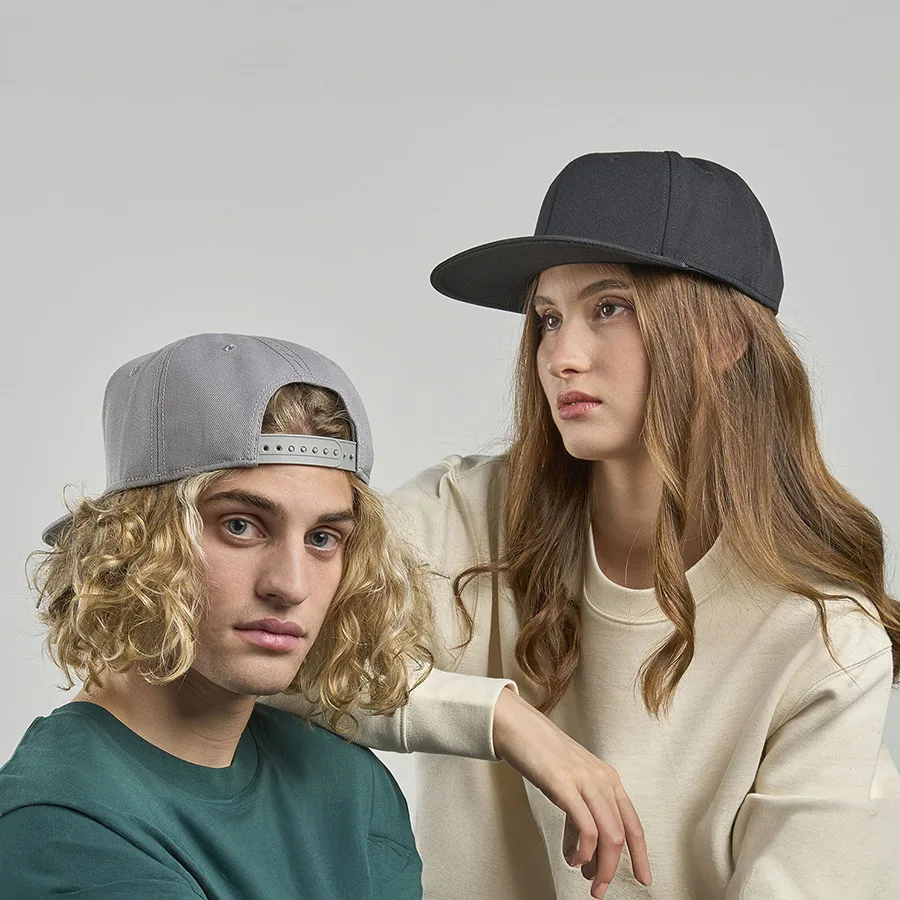 Бейсболка SNAP BACK-S, 6 клиньев, пластиковая застежка, белый